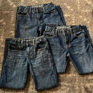 3 pairs of jeans for boys size 6.